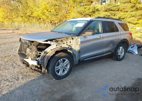 2020 Ford Explorer Xlt z USA, uszkodzony, nr VIN 1FMSK8DH0LGC87851